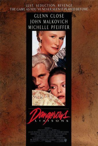 Dangerous Liaisons Movie poster 24inx36in Poster 24x36 - Fame Collectibles
