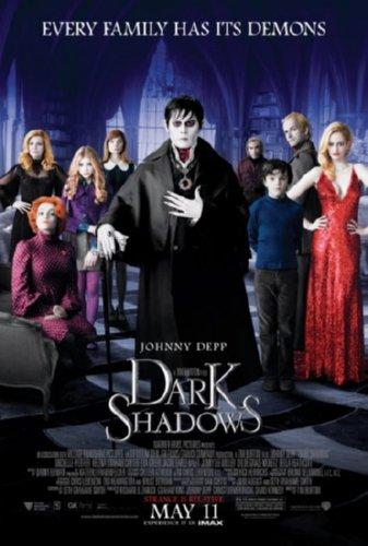 Dark Shadows Metal Movie Poster 8in x 12in | The Poster Depot The Poster Depot