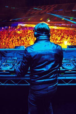 David Guetta poster tin Metal Print Wall Art
