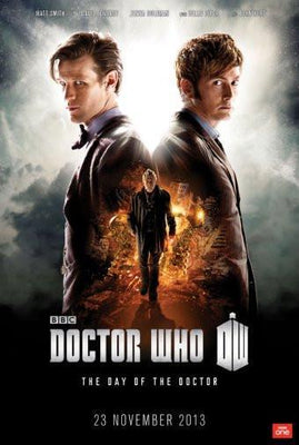 dr who day of the doctor poster tin Metal Print Wall Art