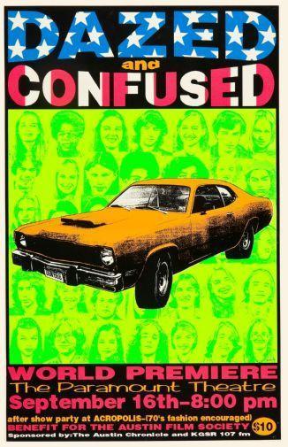 Dazed And Confused Movie poster 16inx24in Poster 16x24 - Fame Collectibles
