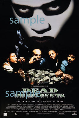 Dead Presidents Metal Movie Poster 8in x 12in