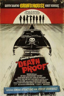 Deathproof Movie Poster Metal Poster Choose Style The Poster Depot