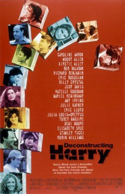 Deconstructing Harry Metal Print 8in x 12in