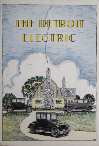 Detroit Electric poster The Poster Depot