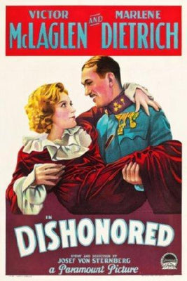 Dishonored The movie poster Metal Print 8in x 12in