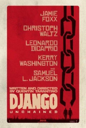 Django Unchained movie poster Sign 8in x 12in