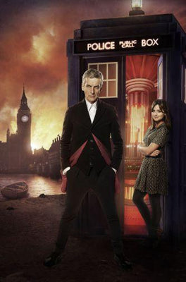 Peter Capaldi Doctor Who poster tin Metal Print Wall Art