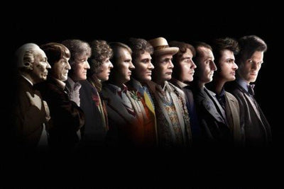 doctor who poster tin Metal Print Wall Art