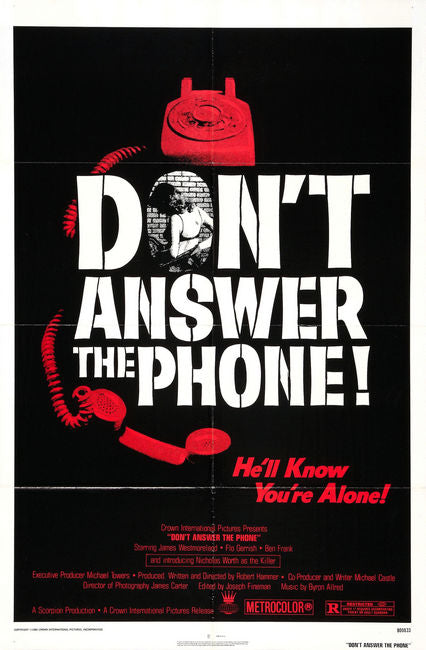 The Poster Depot Don’T Answer The Phone Movie Poster 16"x24" 16x24 The Poster Depot