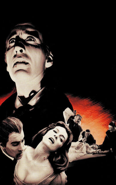 Dracula Prince Of Darkness Collage Movie poster for sale cheap United States USA