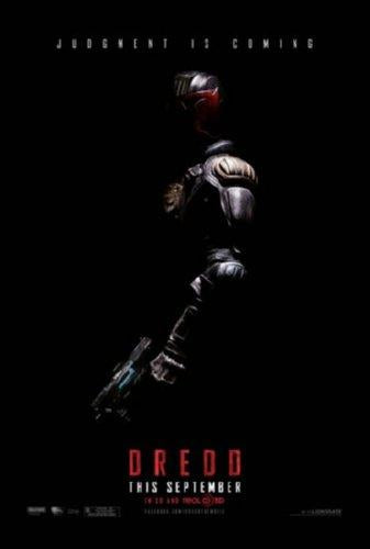 Dredd 3D Metal Movie Poster 8in x 12in
