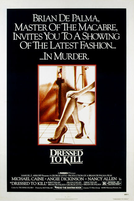 Dressed To Kill Movie Poster On Sale United States