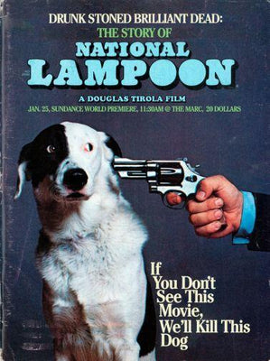 Drunk Stoned Brilliant Dead National Lampoon Metal Movie Poster 8in x 12in