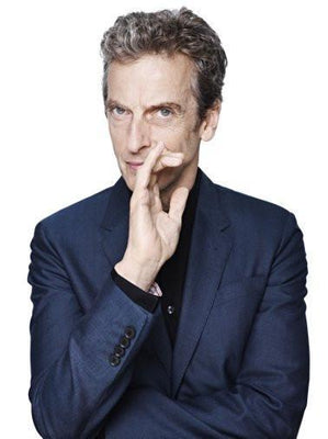 peter capaldi dr who poster tin Metal Print Wall Art