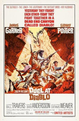 Duel At Diablo Metal Print 8in x 12in