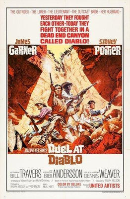 Duel At Diablo Metal Poster Choose Style The Poster Depot