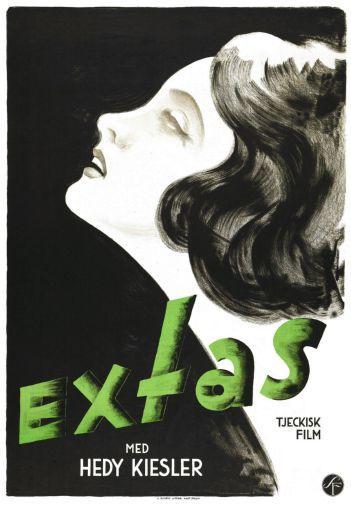 Extase Ecstasy movie poster Sign 8in x 12in