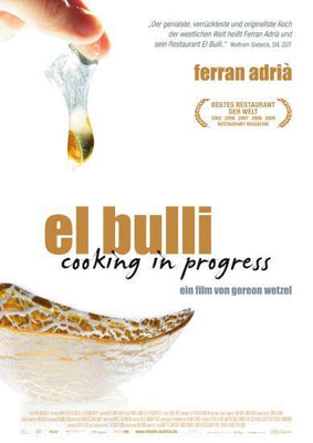 El Bulli Cooking In Progress German Photo Sign 8in x 12in