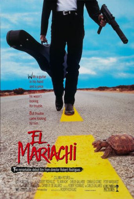 El Mariachi 11inx17in Mini Poster in Mail/storage/gift tube