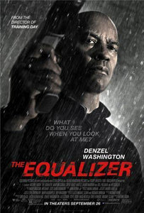 Equalizer The movie poster Sign 8in x 12in