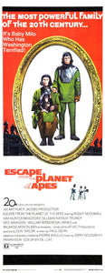 Escape From The Planet Of The Apes Insert Movie poster 14x36 for sale cheap United States USA