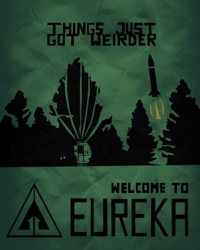 Eureka Mini poster 11inx17in