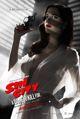 Eva Green Sin City 2 Mini movie poster Sign 8in x 12in