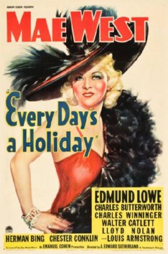 Every Days A Holiday Movie Poster 24inx36in (61cm x 91cm) - Fame Collectibles
