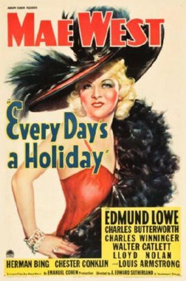 Every Days A Holiday Movie Poster 27inx40in The Poster Depot