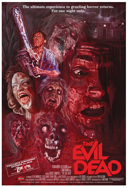 The evil dead poster