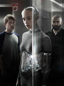 Ex Machina poster tin sign Wall Art