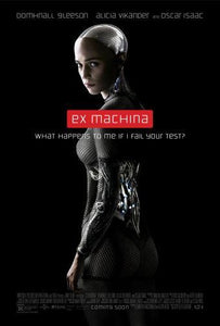 Ex Machina poster tin sign Wall Art