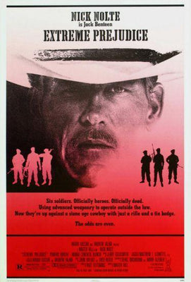 Extreme Prejudice Movie Poster Metal Poster Choose Style The Poster Depot