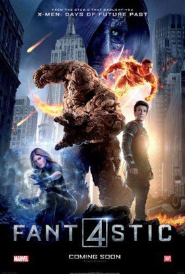 Fantastic Four Metal Movie Poster 8in x 12in