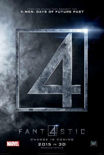 Fantastic Four movie poster Sign 8in x 12in