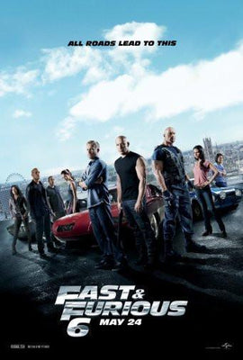 Fast And Furious 6 Movie Poster 16inx24in Poster 16x24 - Fame Collectibles
