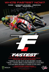 Fastest Motogp Photo Sign 8in x 12in