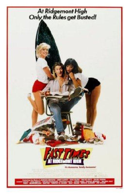 Fast Times At Ridgemont High Metal Movie Poster 8in x 12in