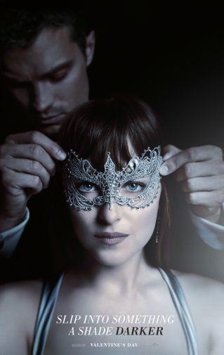 Fifty Shades Darker movie poster Sign 8in x 12in