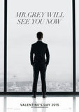 Fifty Shades Of Grey Movie Poster 11inx17in Wall Art
