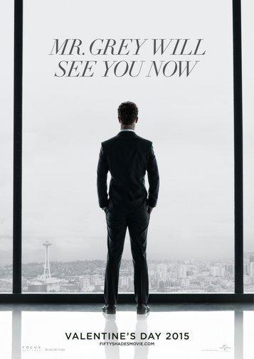Fifty Shades Of Grey movie poster Sign 8in x 12in