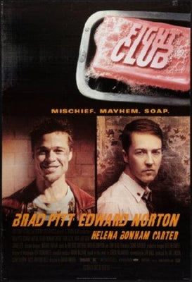 Fight Club Metal Movie Poster 8in x 12in