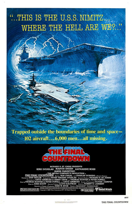 The Final Countdown Movie poster for sale cheap United States USA