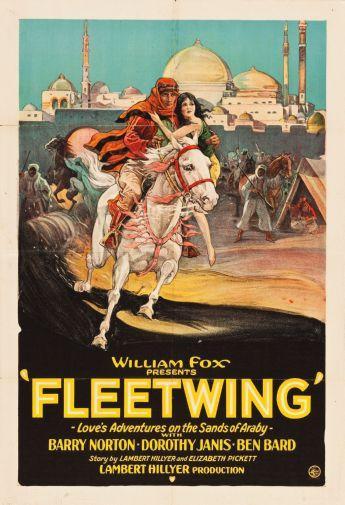 Fleetwing movie poster Sign 8in x 12in