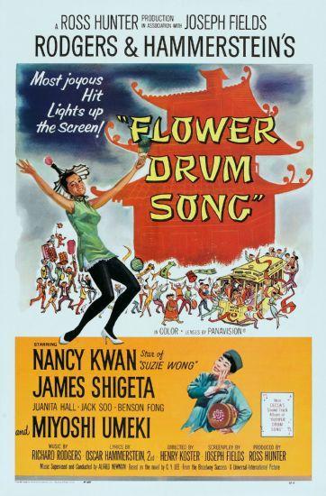 Flower Drum Song movie poster Sign 8in x 12in