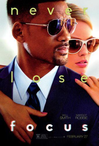 Focus movie poster Sign 8in x 12in