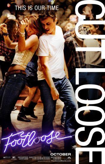 Footloose movie poster Sign 8in x 12in