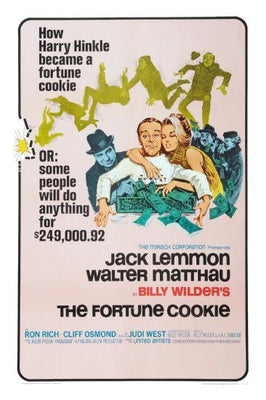 Fortune Cookie Metal Movie Poster 8in x 12in