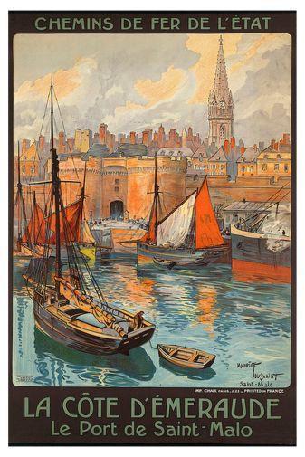 Railways French France Metal Poster Choose Style The Poster Depot